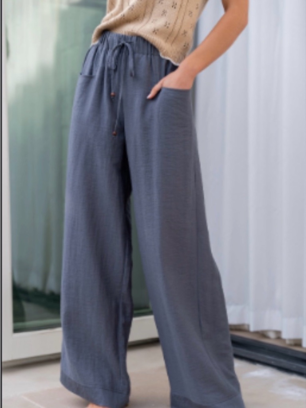 Baltic Born Leza Wide-Leg Pants